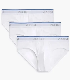 Cotton Stretch No-Show Brief 3-Pack