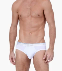 Cotton Stretch No-Show Brief 3-Pack
