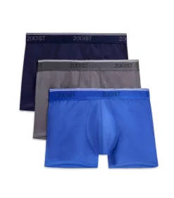 Cotton Stretch No-Show Trunk 3-Pack