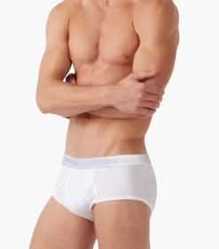 Essential Cotton Fly Front Brief 3-Pack
