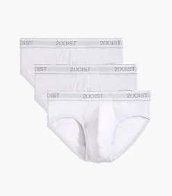 Essential Cotton No-Show Brief 3-Pack