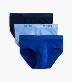 Essential Cotton No-Show Brief 3-Pack