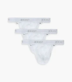 Essential Cotton Y-Back Thong 3-Pack